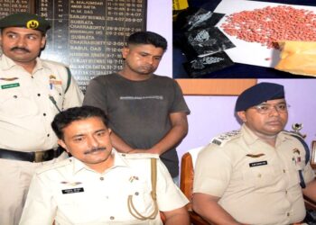 One arrested with illegal contrabands