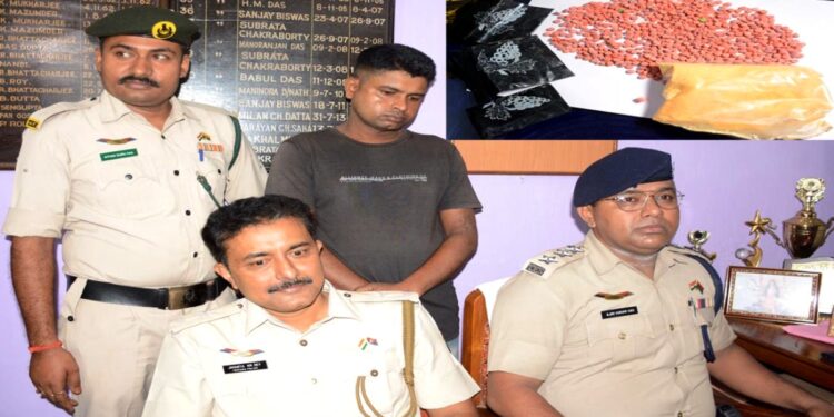One arrested with illegal contrabands