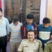 5 arrested including government employees in extortion case