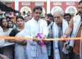 Synthetic football turf at Umakanta Mini Stadium inaugurates
