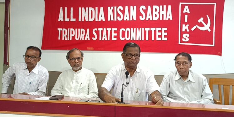 All India Farmers Sabha announced the agitation programme