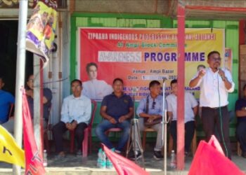 Motha conducted organizational programme at Ampi market. 
