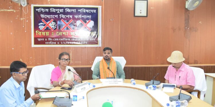 Department of Youth Affairs and Sports organizes workshop titled “Drug Free Tripura”