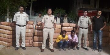Tripura police seized 2055 kilograms of marijuana worth ₹3 crores
