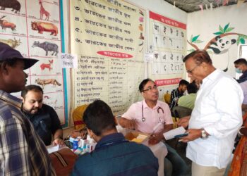 Mega Health Camp organizes under the banner of good governance in every house