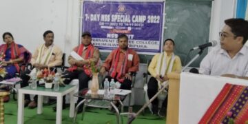 GDC of Khumulwng Org­anized 7 Day Long Me­ga NSS Special Camp.​ ​ ​ ​ ​ ​