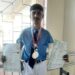 Binit Roy awarded 1 st position in XXII-National Para Swimming Championship