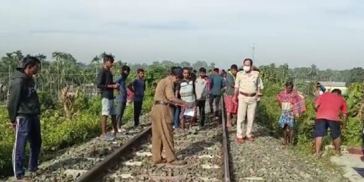 Youth died after hit by train