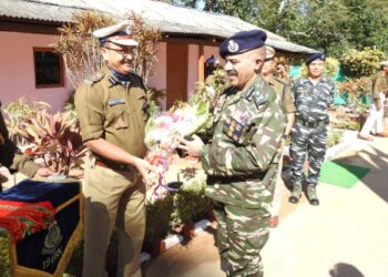 Nalin Prabhat, ADG, NEZ Of CRPF Visited 124 Bn CRPF HQ.​ ​ ​ ​ ​ ​ ​ ​ ​ ​ ​ ​