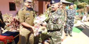 Nalin Prabhat, ADG, NEZ Of CRPF Visited 124 Bn CRPF HQ.​ ​ ​ ​ ​ ​ ​ ​ ​ ​ ​ ​