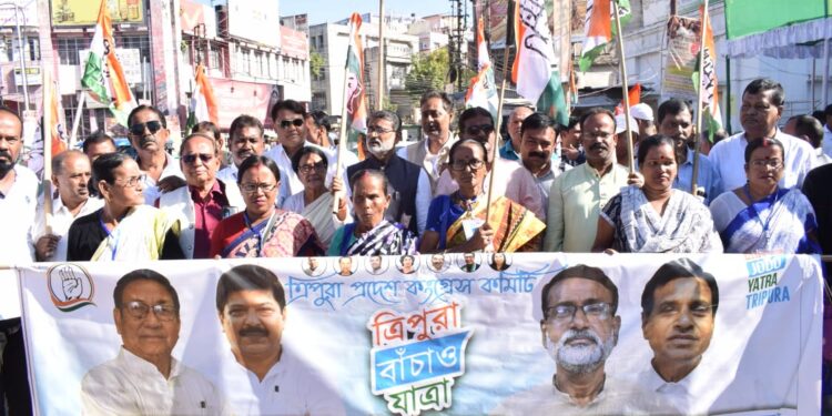 Congress held Bharat Joro