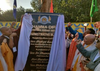 Shakya Gasan laid foundation for Dhamma Dipa International Buddhist University