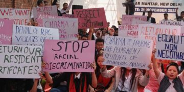 ARUNACHAL’s CHAKMAS AND HAJONGS PROTEST IN DELHI AGAINST RPC CANCELLATION TO PREVENT THEM JOING AGNIVEER SCHEME, SUBMIT MEMORANDUM TO HOME MINISTER AMIT SHAH
