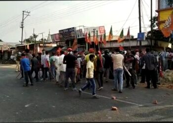 Political clash: 15 persons belonging BJP and CPIM injured