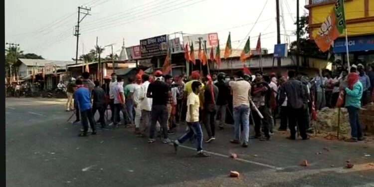 Political clash: 15 persons belonging BJP and CPIM injured