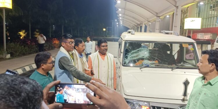 BJP ST Morcha national president attacked: BJP condemn the incident