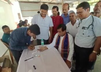 Mayor praised the blood donation camp