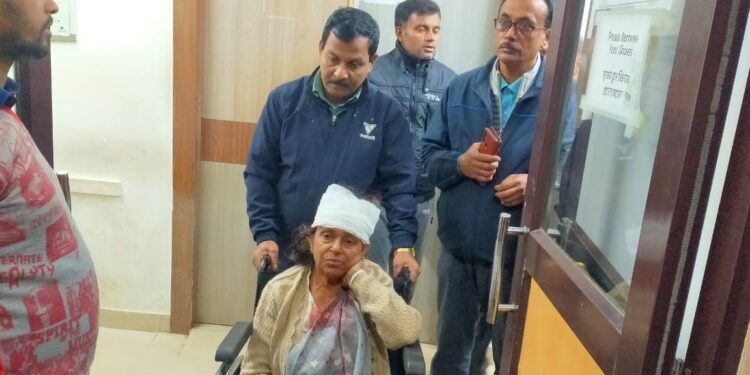 Former Chief Minister’s wife met with accident