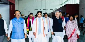 BL Santosh on state visit