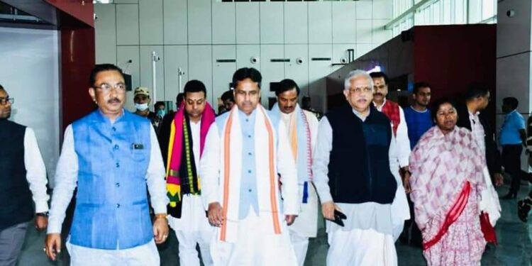 BL Santosh on state visit