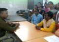 Sadar sub-division police officer surrounded demanding closure of liquor counters