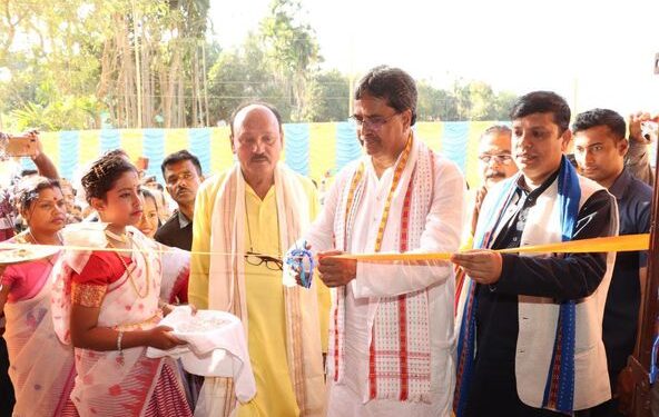The Chief Minister inaugurated the Bhairav Thali Temple and Community Hall