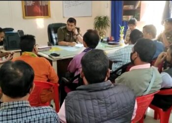 All party meeting with administration