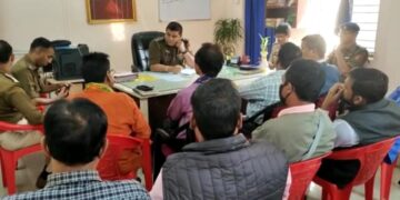 All party meeting with administration