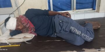 Political clash: many injured