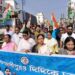 Tripura Pradesh Youth Trinamool Congress organizes Padayatra program
