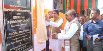 CM laid foundation stone for Hawra River Front Development Project