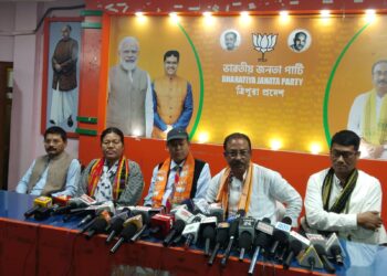 Former militant leader join BJP