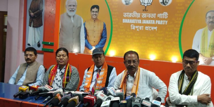 Former militant leader join BJP