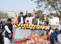 National President of BJYM Tejasvi Surya arrived Tripura