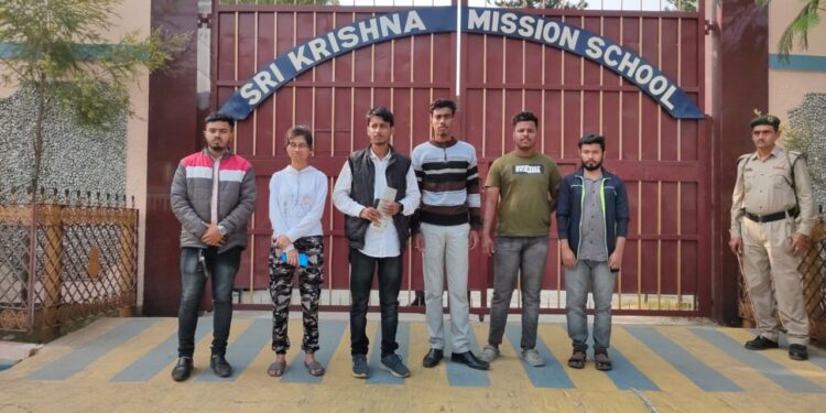 NSUI gives deputation to SKM school authorities: minor suicide case