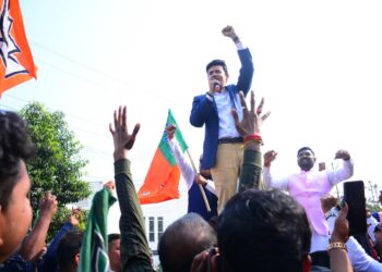 “There is no doubt that BJP will return back to power in Tripura”: Tejasvi Surya