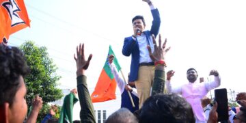 “There is no doubt that BJP will return back to power in Tripura”: Tejasvi Surya