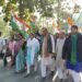Trinamool Congress held procession and public meeting at Ambassa