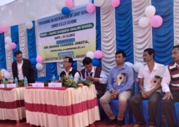 Ampi MLA Distributed Joint Benches in 3 Schools.​ ​