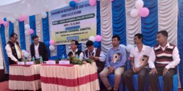 Ampi MLA Distributed Joint Benches in 3 Schools.​ ​