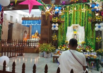 Christmas celebrates at Ramakrishna Mission