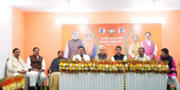 BJP leaders hold meeting with MLAs
