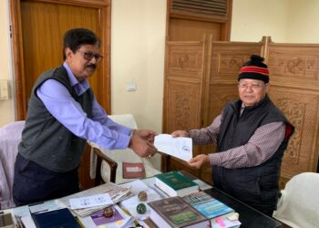 Dibachandra Hrankhawl tender his resignation from the post of MLA