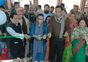 Inauguration of Tripura Pradesh Trinamool Congress Party Office at 8 Town Bardwali Assembly Constituency