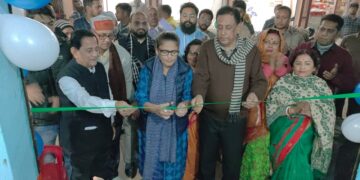 Inauguration of Tripura Pradesh Trinamool Congress Party Office at 8 Town Bardwali Assembly Constituency