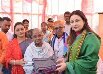 Purvaudaya distributes blankets