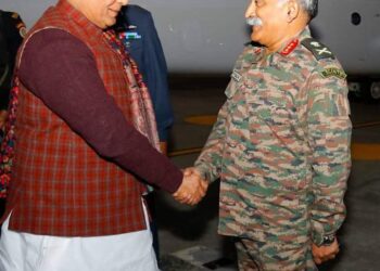Defence Minister arrives in Dibrugarh