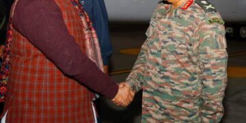 Defence Minister arrives in Dibrugarh