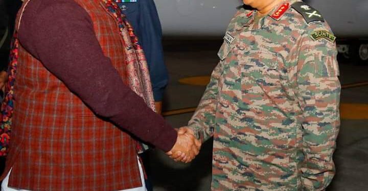 Defence Minister arrives in Dibrugarh