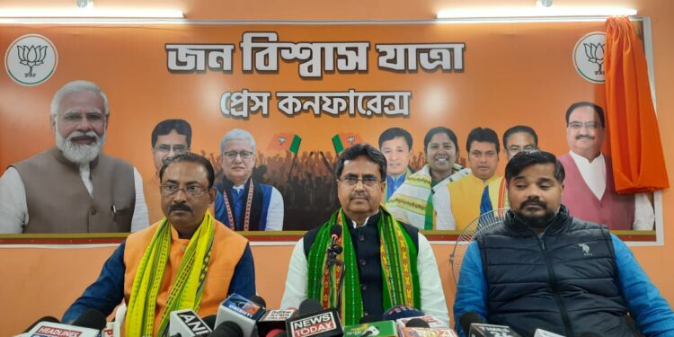 Union Home Minister Amit Shah will come tonight to participate in the Jana Biswas Yatra in Tripura on January 5